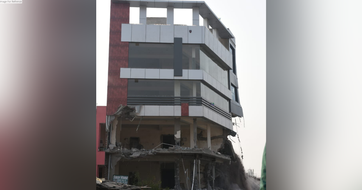4-storey Building demolished near Gopalpura Bypass, quick action by JDA